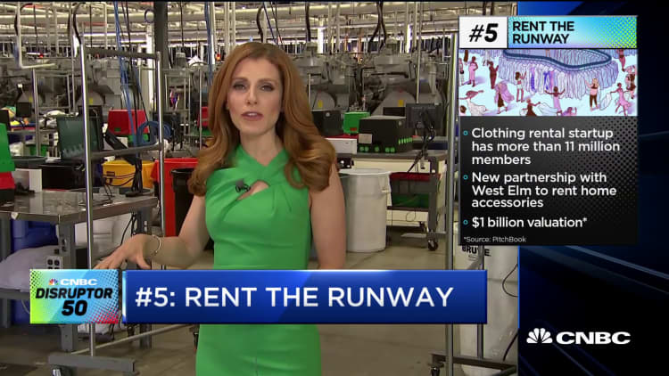 Take a look inside Rent the Runway's fulfillment center
