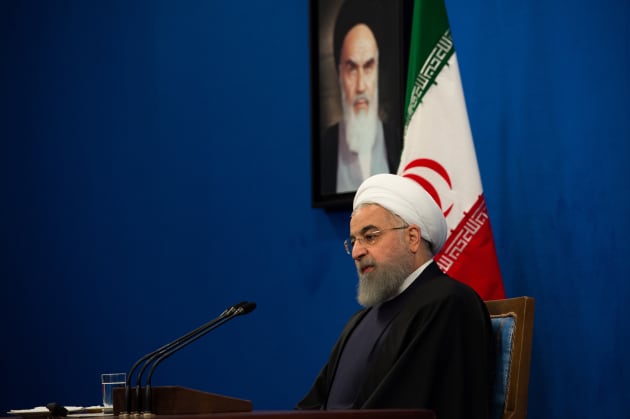 GP: El presidente de Irán Hassan Rouhani 190516