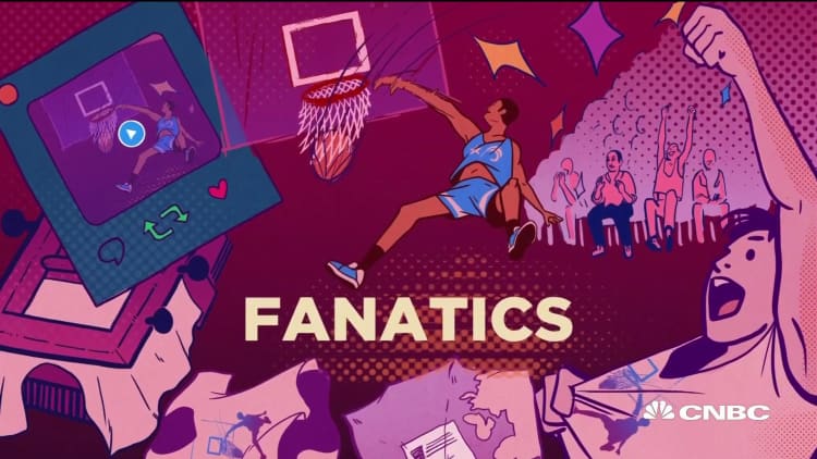 Why apparel company 'Fanatics' ranked 25 on CNBC's Disruptor 50 list