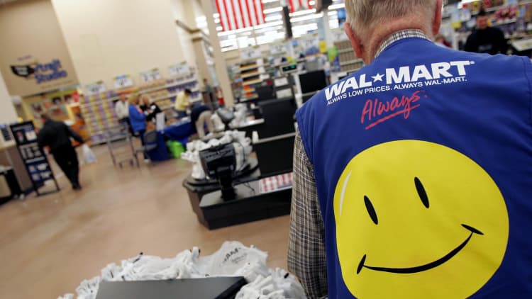 Here's how much a $1,000 investment in Walmart 10 years ago would be worth now