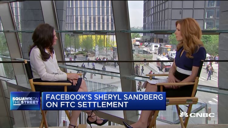 Facebook COO Sheryl Sandberg on breaking up big tech companies