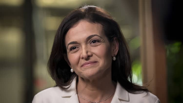 Facebook COO Sheryl Sandberg on how the #MeToo Movement has affected women in the workplace