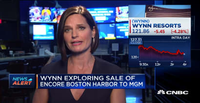 Wynn exploring sale of Encore Boston Harbor to MGM