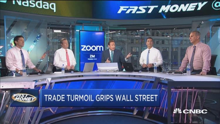 Trade turmoil rocking Wall Street
