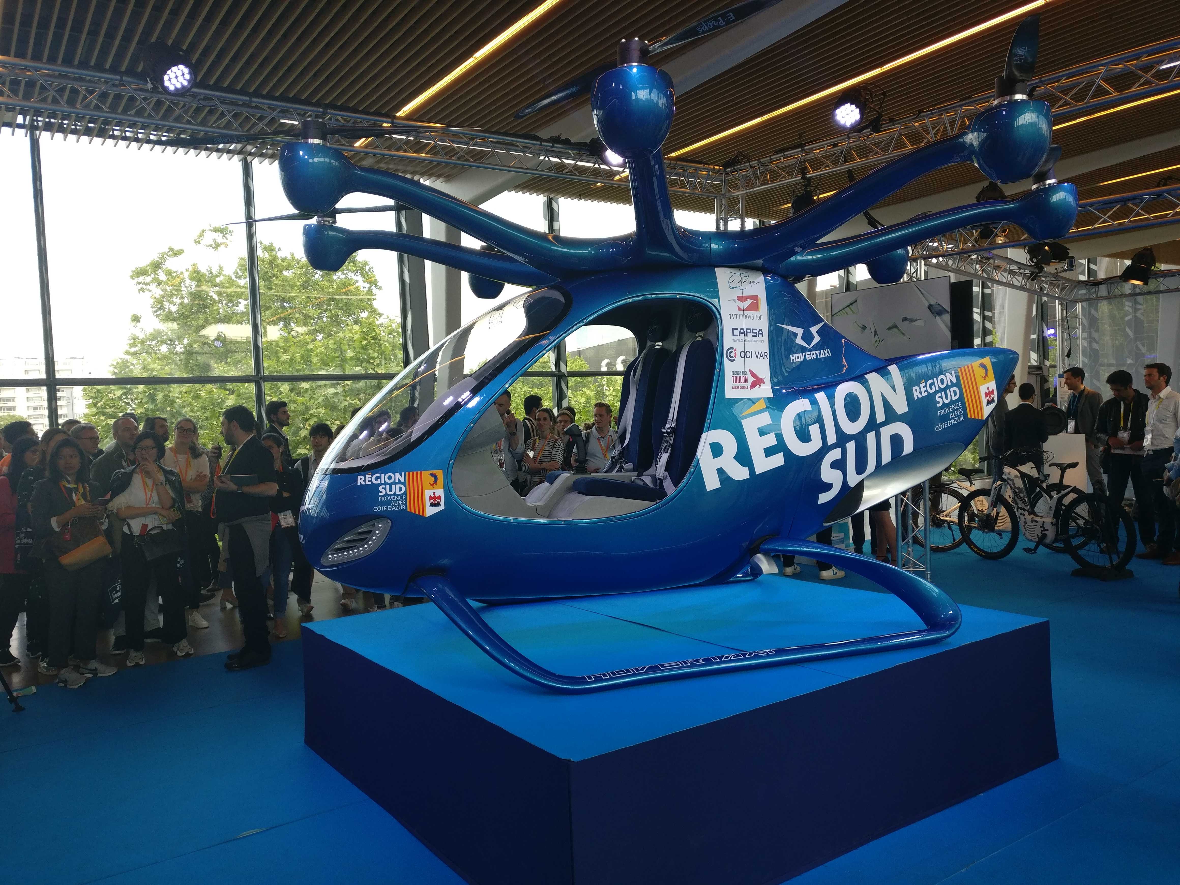 From air taxis to the Batmobile: The coolest and weirdest things at France's massive tech expo