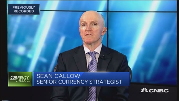 The pop in the AUD is 'fragile,' says currency strategist
