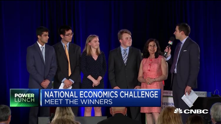 Meet the winners of the National Economics Challenge