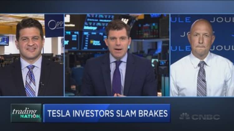 Watch these key levels as Tesla hits the skids