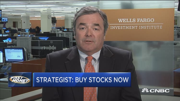 A top strategist says take advantage of any volatility and buy now
