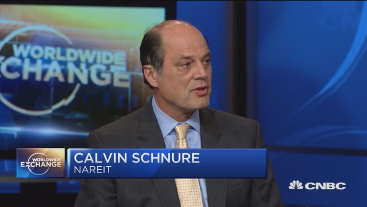 Schnure: Real estate has offered a bit of a refuge for investors from the trade war