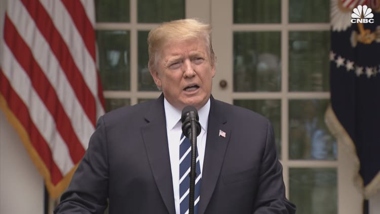 'I don't do cover-ups': President Trump during Rose Garden press conference