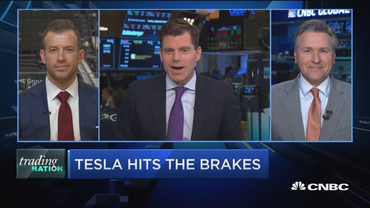 Look for a value buy, short-term trade opportunity in Tesla: Trader