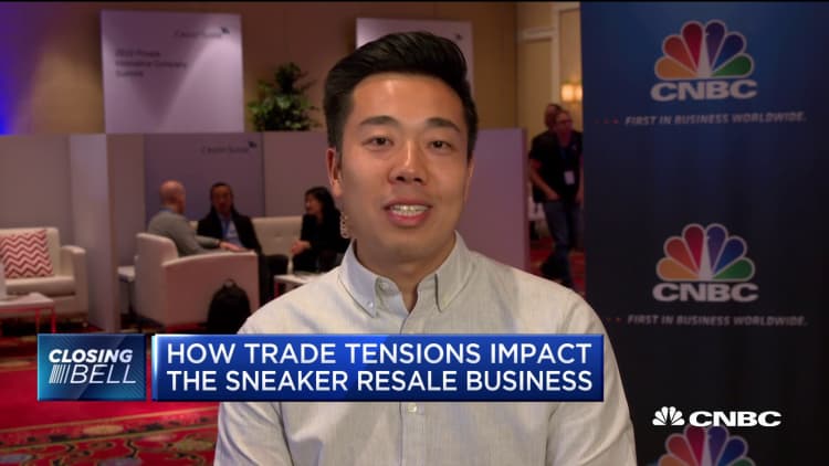 Goat CEO Eddy Lu on impact of tariffs on sneaker market