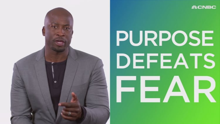 Ninja Warrior star and former NFLer shares the number one way to overcome fear