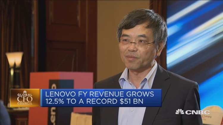 Lenovo is 'well-prepared' for an increase in US tariffs, CFO says