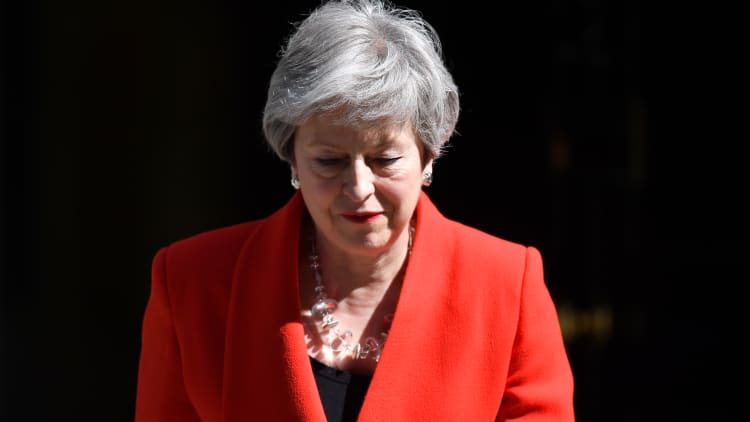 British Prime Minister Theresa May to resign on June 7
