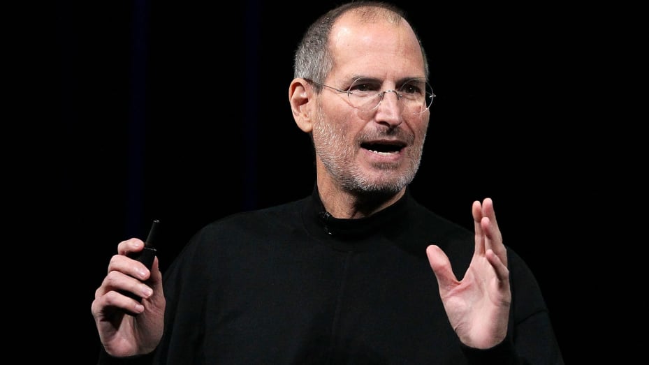 Apple Inc.'s former CEO, the late Steve Jobs, announces the new iPad on January 27, 2010 in San Francisco, California.
