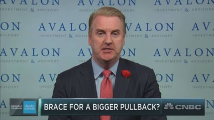 'You've got to be ready for more volatility here,' Avalon Advisors' Bill Stone says