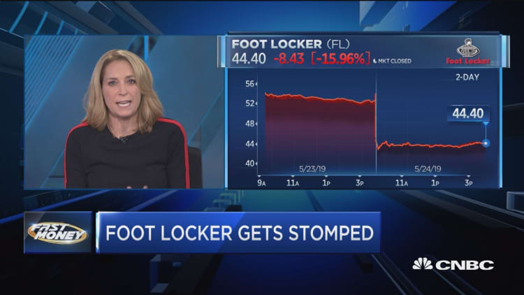 Foot Locker a major buzz kill today as shoe retailer gets stomped after earnings