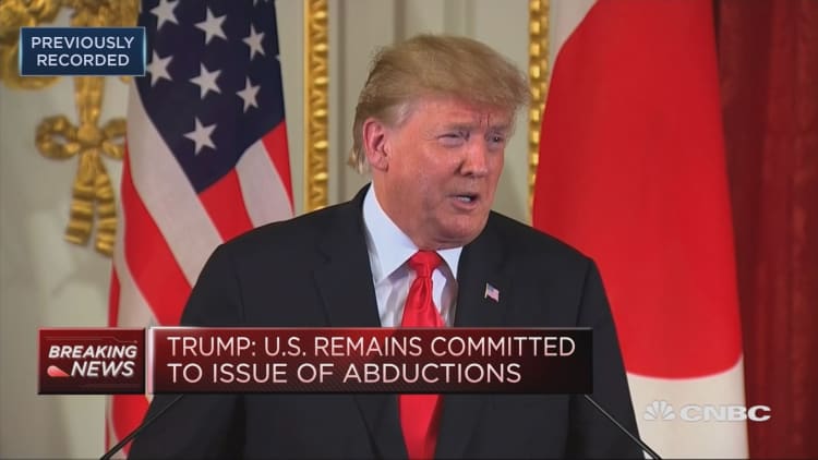 Trump: Hope to announce more on Japan trade talks very soon