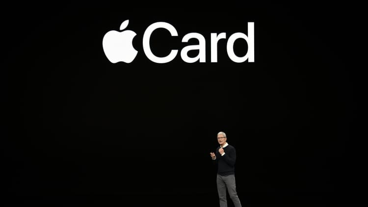 Apple card first credit card for Goldman Sachs