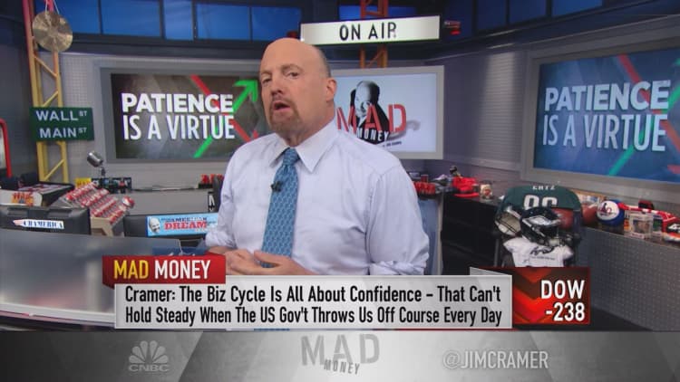 The US economy 'could be on the verge of a significant slowdown', Jim Cramer warns