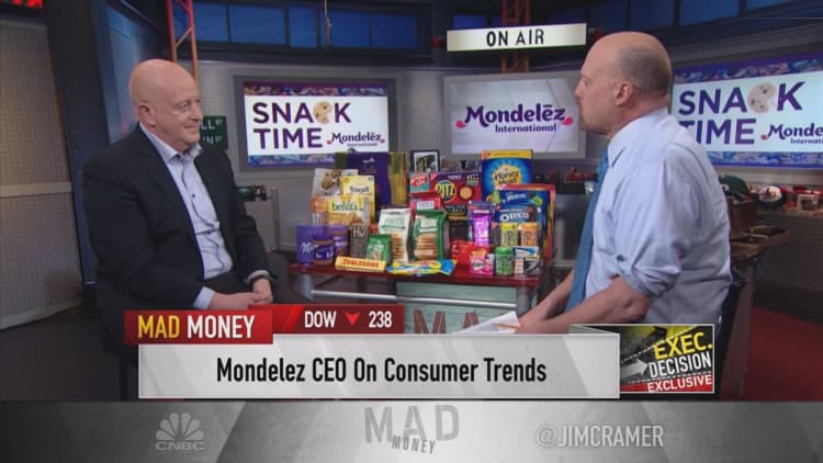 Mondelez CEO: We don't feel the heat of global consumer worries