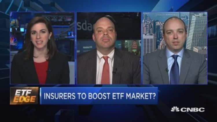 Insurers flock to the ETF market