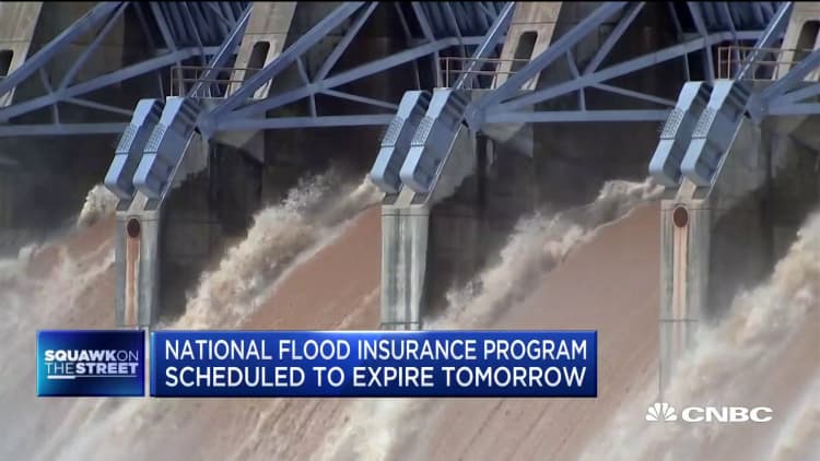 National Flood Insurance Program set to expire as hurricane season begins