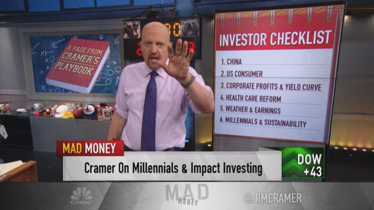 Follow Cramer's checklist to see if a stock is worth buying at current levels