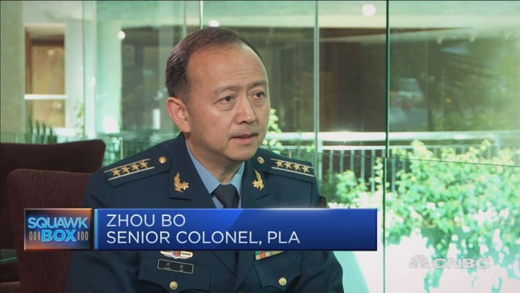 Chinese military official on the South China Sea dispute