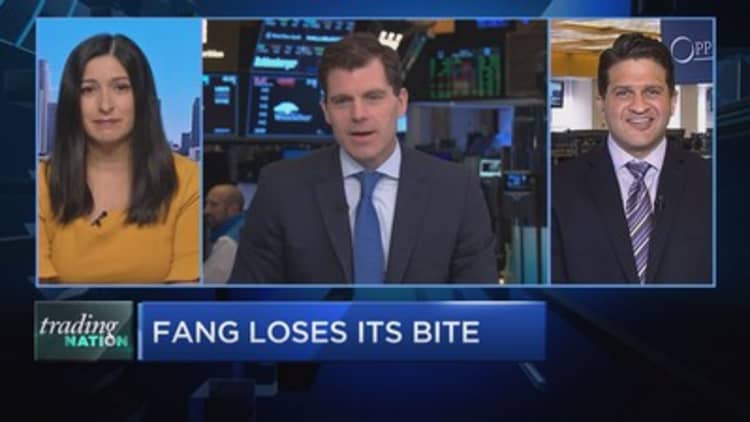 FANG stocks lose nearly $130 billion in one day