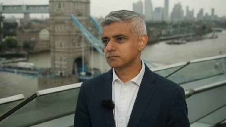 Trump is a 'poster boy' for the far right, Mayor of London says