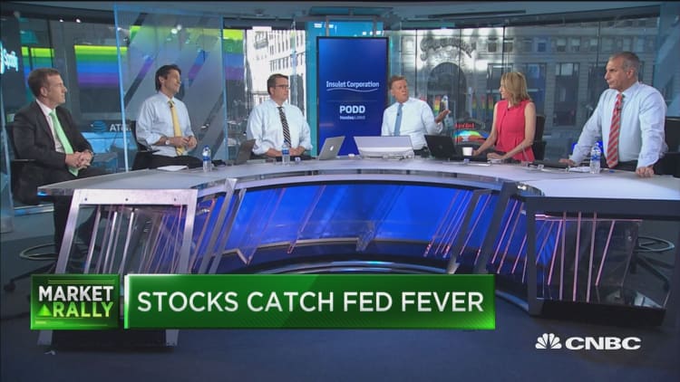 Stocks catching Fed fever, but is it too hot to handle?