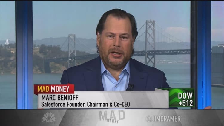 Salesforce's Benioff: 'Massive' digital transformation driving our growth