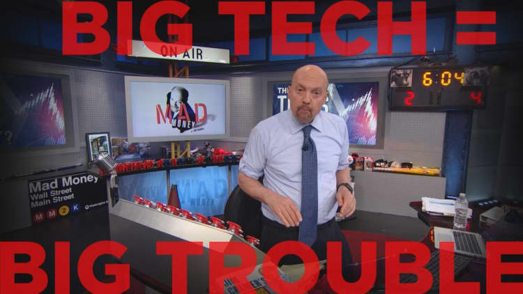 Cramer Remix: Why big tech stocks are out of luck here