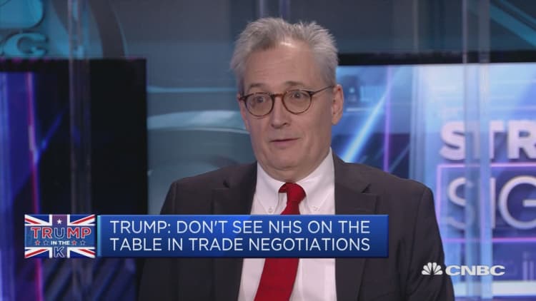 US will have 'big advantage' in trade talks with UK, expert says