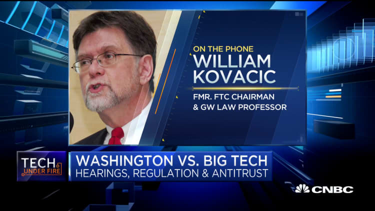 Former FTC chairman: A big tech breakup would be hard to accomplish