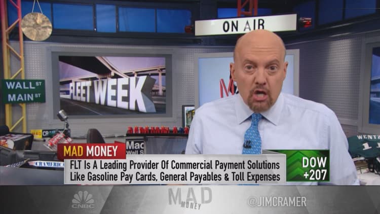 Why FleetCor is a 'terrific' buy-and-hold fintech play: Cramer