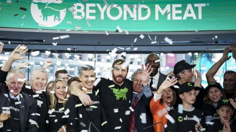 Here's what to expect from Beyond Meat's first earnings report after its IPO