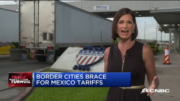Border cities brace for Mexico tariffs