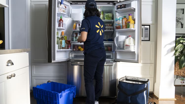 Walmart announces an in-home grocery delivery service