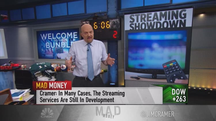 Top 7 video streaming services, according to Cramer