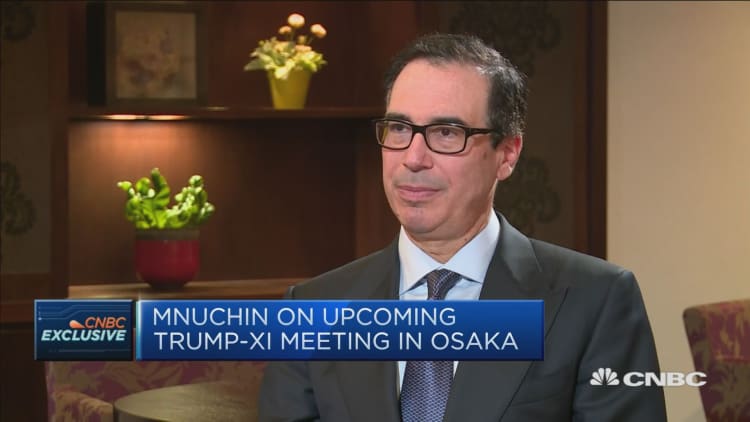 US needs to 'see action' from China to hold off on new tariffs, Mnuchin says