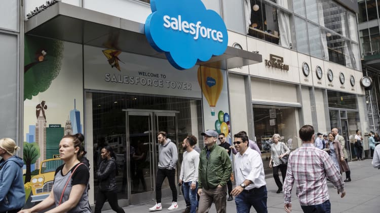 Salesforce to buy Tableau software in stock deal