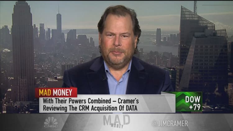 CRM's Benioff says Tableau 'didn't want our cash'