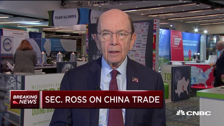 Wilbur Ross: Tariffs will allow Trump to reach a trade deal with China