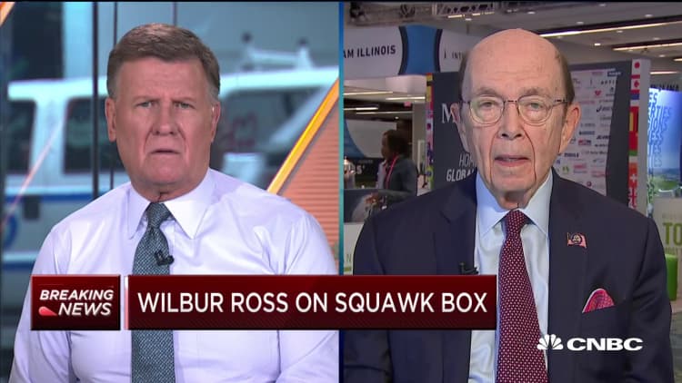 Wilbur Ross: We're cooperating with the census probe 'in a rational way'