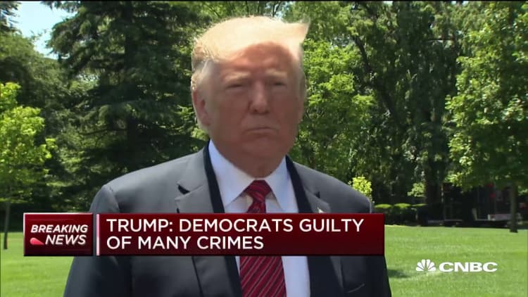 Trump: The Democrats 'are guilty of many, many crimes'