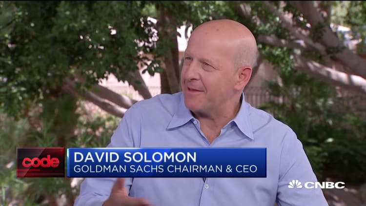 Goldman CEO: Market sentiment will be impacted if Trump continues to use tariffs for political agenda